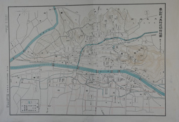 高山町及基附近明細地図