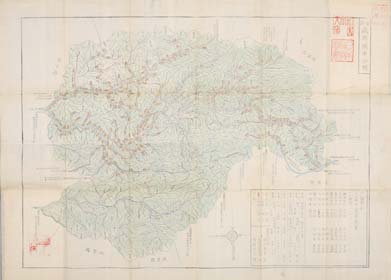 官許飛騨国中全図