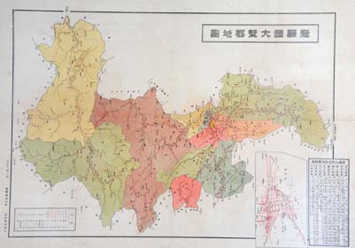 飛騨国大野郡地図