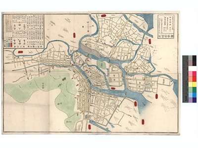 徳島市中之図