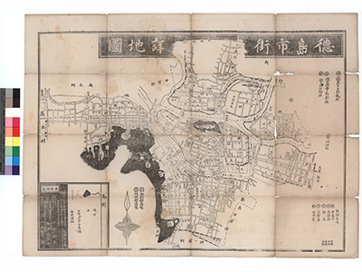 徳島市街詳地図
