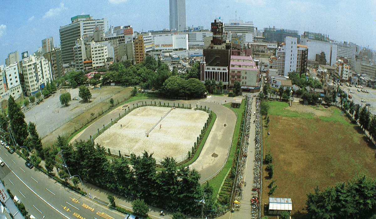 学芸大附属小学校跡地周辺（昭和50年代後半）