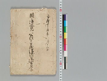 国々御巡見公儀ゟ被成御渡候御書付写