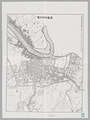豊橋市街全図 5000分の1 明治四十年十一月廿三日発行 複製の画像