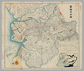 豊橋市街図 二万八千分の一 昭和13年 の画像