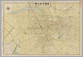 最新豊橋市街地図 番地入 縮尺:一万分の一 昭和14年の画像