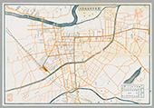 豊橋市街地図案内の画像