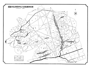 小坂井町前芝村略図の画像