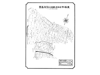 旧牟呂、吉田村小字別略図の画像