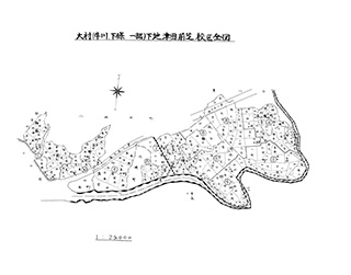 大村（牛川、下條一部）下地、津田、前芝校区全図の画像