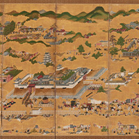 洛中洛外図屏風 画像