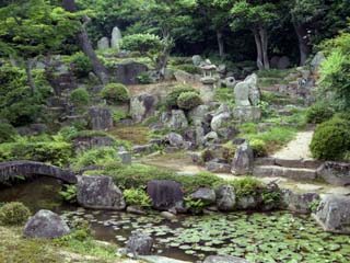 大通寺の石庭